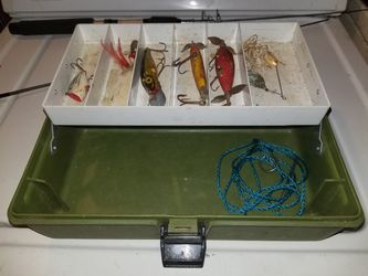 Old fishing lures