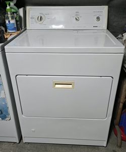 Secadora De Gas Kenmore Heavy Duty Con Garantia Lusiendo Y Trabajando Exelente$250