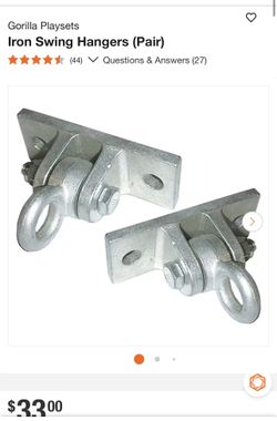 Iron swing hangers