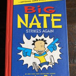 📕Book- Big Nate Strikes Again - Hardcover