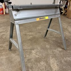 Fulton MM-1 MiterMate portable miter saw stand. Missing Mount Brackets. See pics