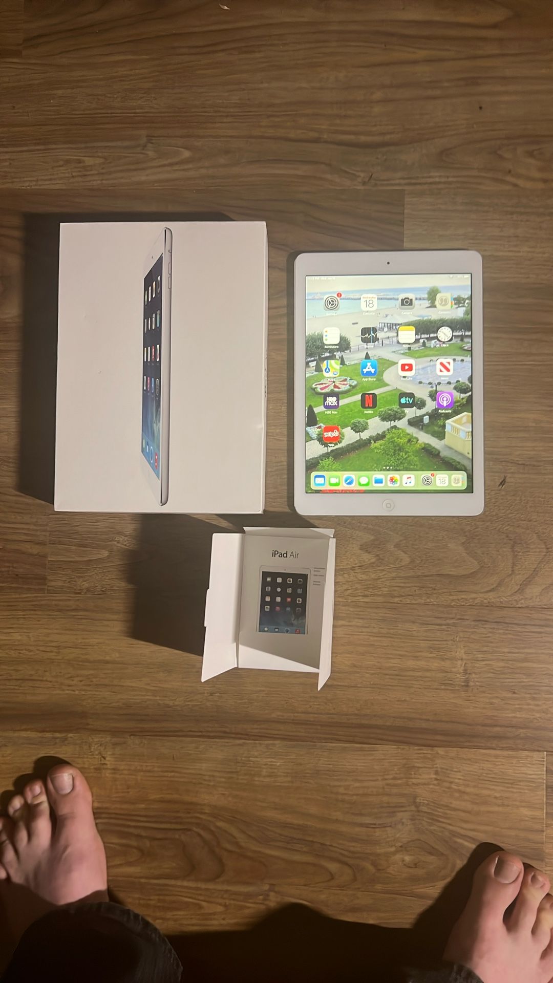 iPad Air 64GB With Box Silver