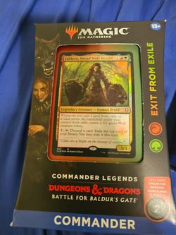 Exit from Exile commanders legends MTG magic The Gathering deck