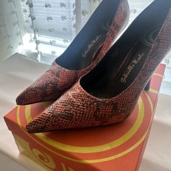 Gabriella Rocha Snake Print Heels – Size 9 