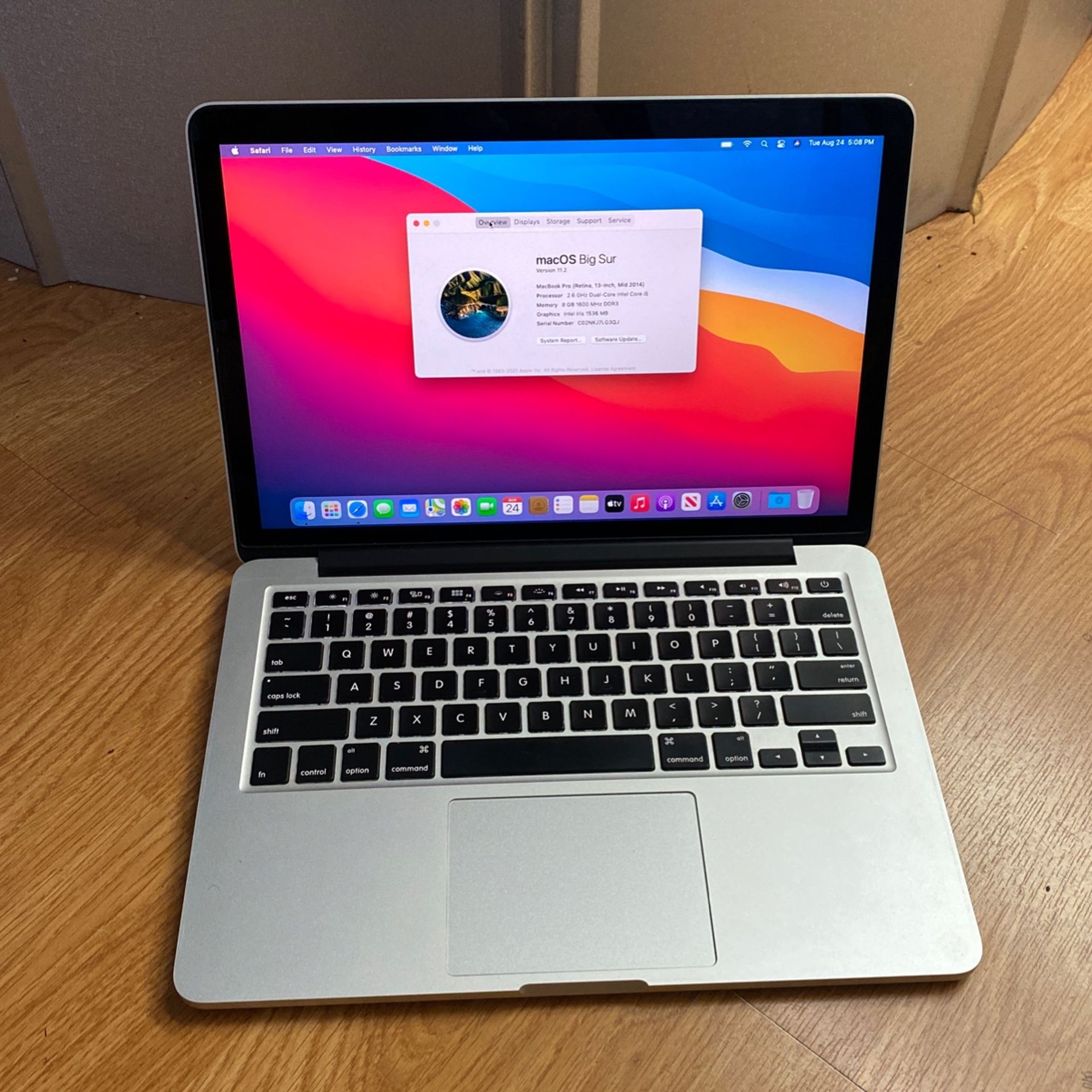 MacBook Pro Retina 2014 8GB/256GB 【公式通販】