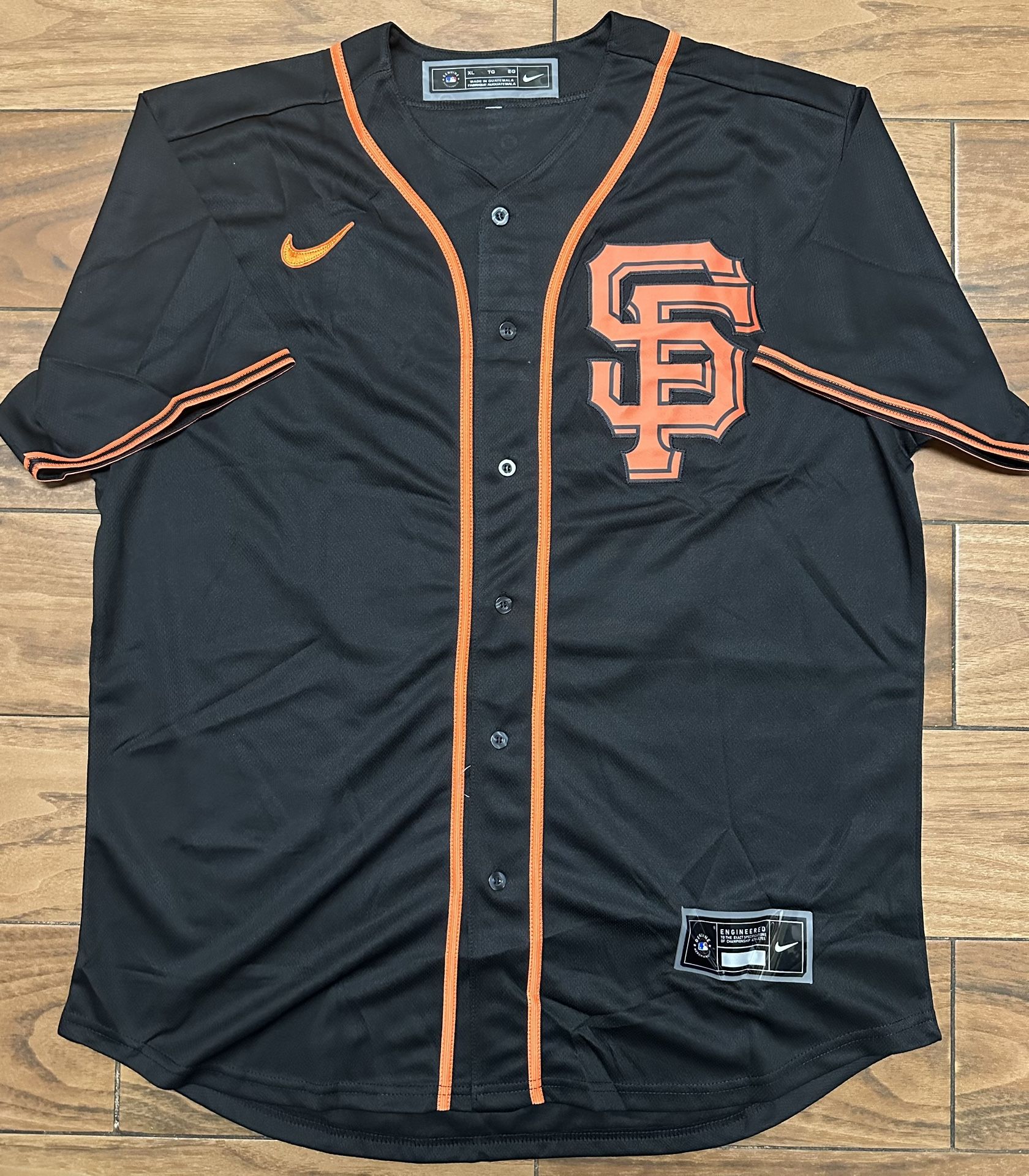 Brandon Crawford SF Giants Jersey Black