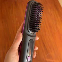 Cordless Hair Straightener Brush