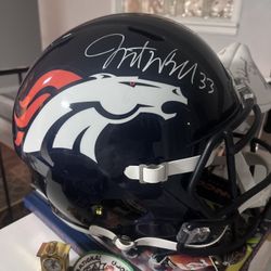 Javonte Williams Replicated Bronco Helmet 🔥 SEND YOUR BEST OFFER🔥