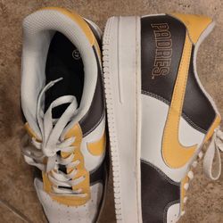 SD Padres Nike Air Force 1 sz 13