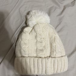 winter hat white