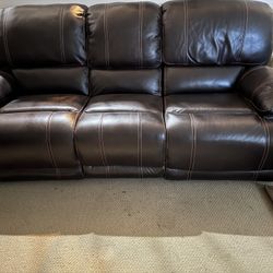 Reclining Loveseat And Sofa 