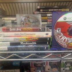 Ps2,PS3 And Xbox 360 Guitars Hero Games