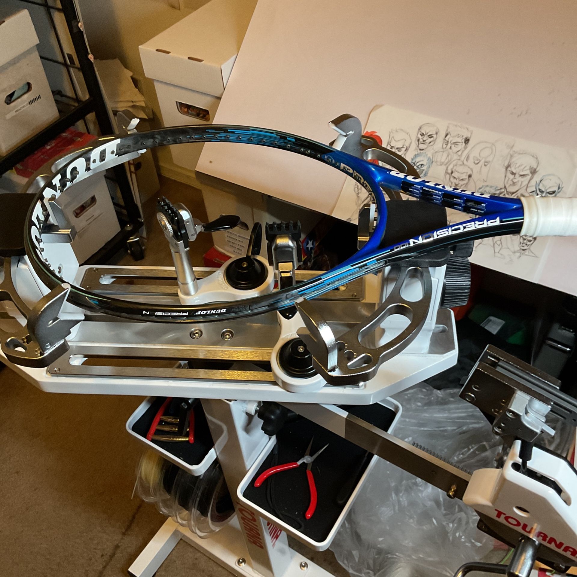 Tennis Racket Re- Stringing