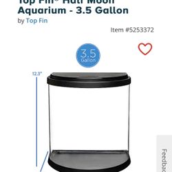 Top Fin 2.5 Gallon Aquarium 