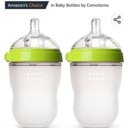 Comotomo Baby Bottles Green 8 Oz