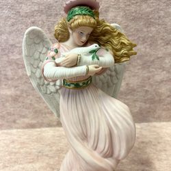 Porcelain Angel Figurine- “Salome, Angel Of Peace”