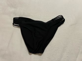 Women's Bikini Bottoms Black Size Medium