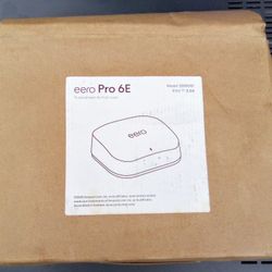 EERO PRO 6E Tri-Band Mesh Wi-Fi 6E Router Model: S010001