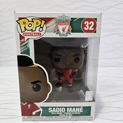 Funko Pop Liverpool FC Sadio Mané 32 Figura Vinil Coleccionable