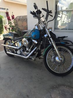 92 Harley Davison FXSTC Softail Chrome evereting $ 7,000
