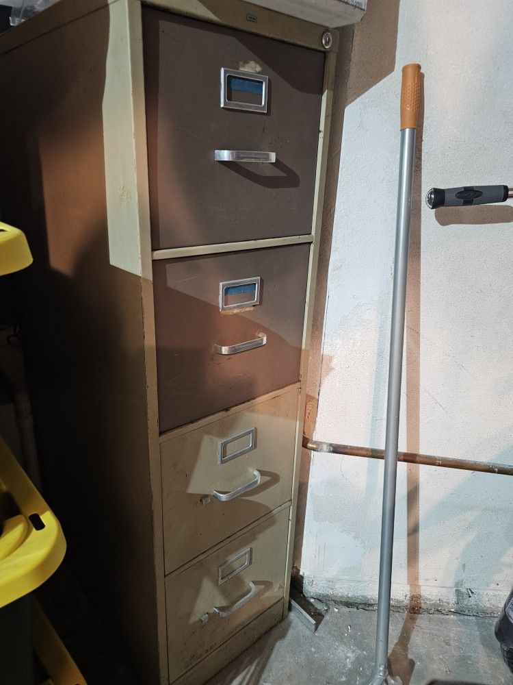 4 Drawer Metal File Cabinet