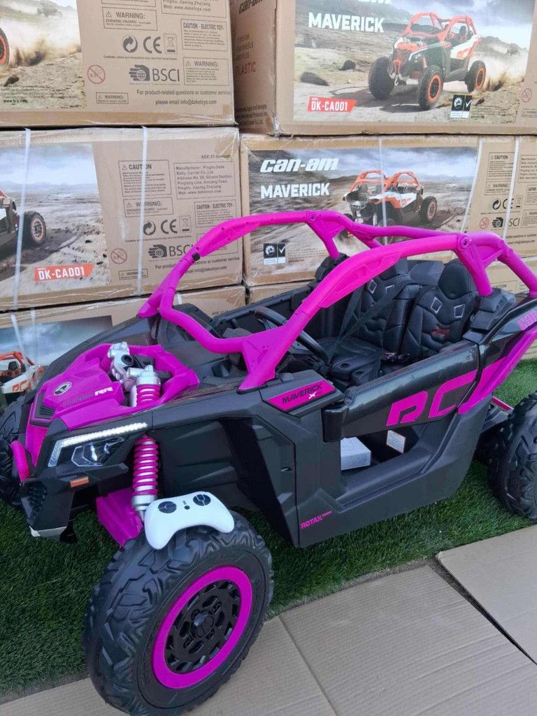 Ride On Car 2 Seater For Kids Brand New 48volts 4x4 With Remote Or Kids Drive Rubber Tires