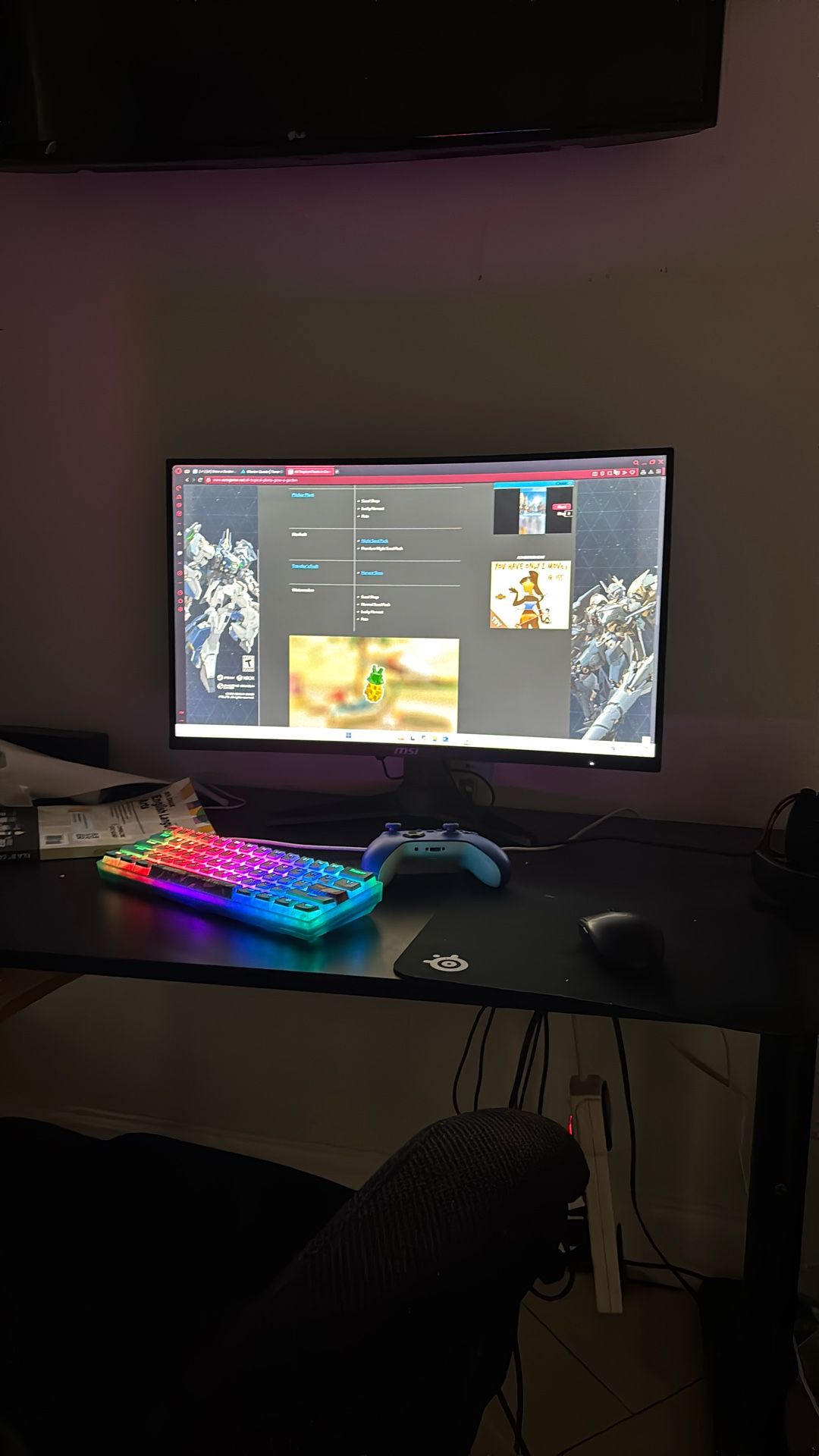 High perfomance Gaming setup For(cash or a a edirtbike)