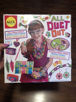 Alex All Duct Out Crafting Kit (New) 7+ and up NEW