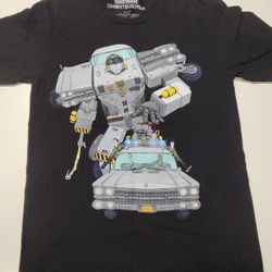 Transformers / Ghost Busters Men's Graphic T-Shirt Size Small 