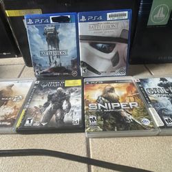 PlayStation 4 Video Game Lot (Starwars )