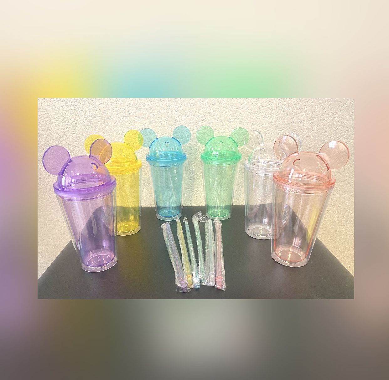 Mickey mouse Ear tumblers *$5 Each OR *$25 For all