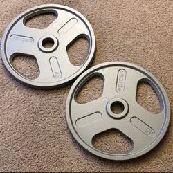 Brand New Set of 45 Lb Olympic Weight Plates