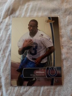 Ty Hilton rookie card