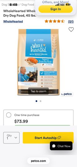 Dog food