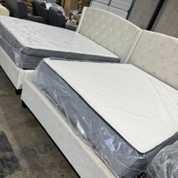 New Queen Bed For $400