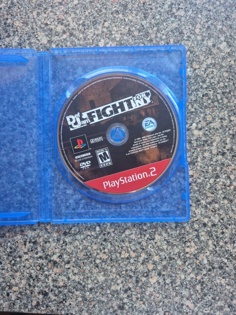Ps2 Def Jam Fight For Ny Greatest Hits
