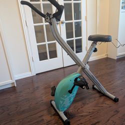 Almost Near Foldable Bike Exercise Machine