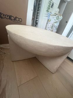 West Elm Round Coffee Table