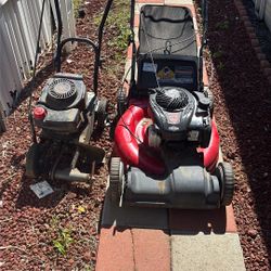 Edger And Lawnmower 