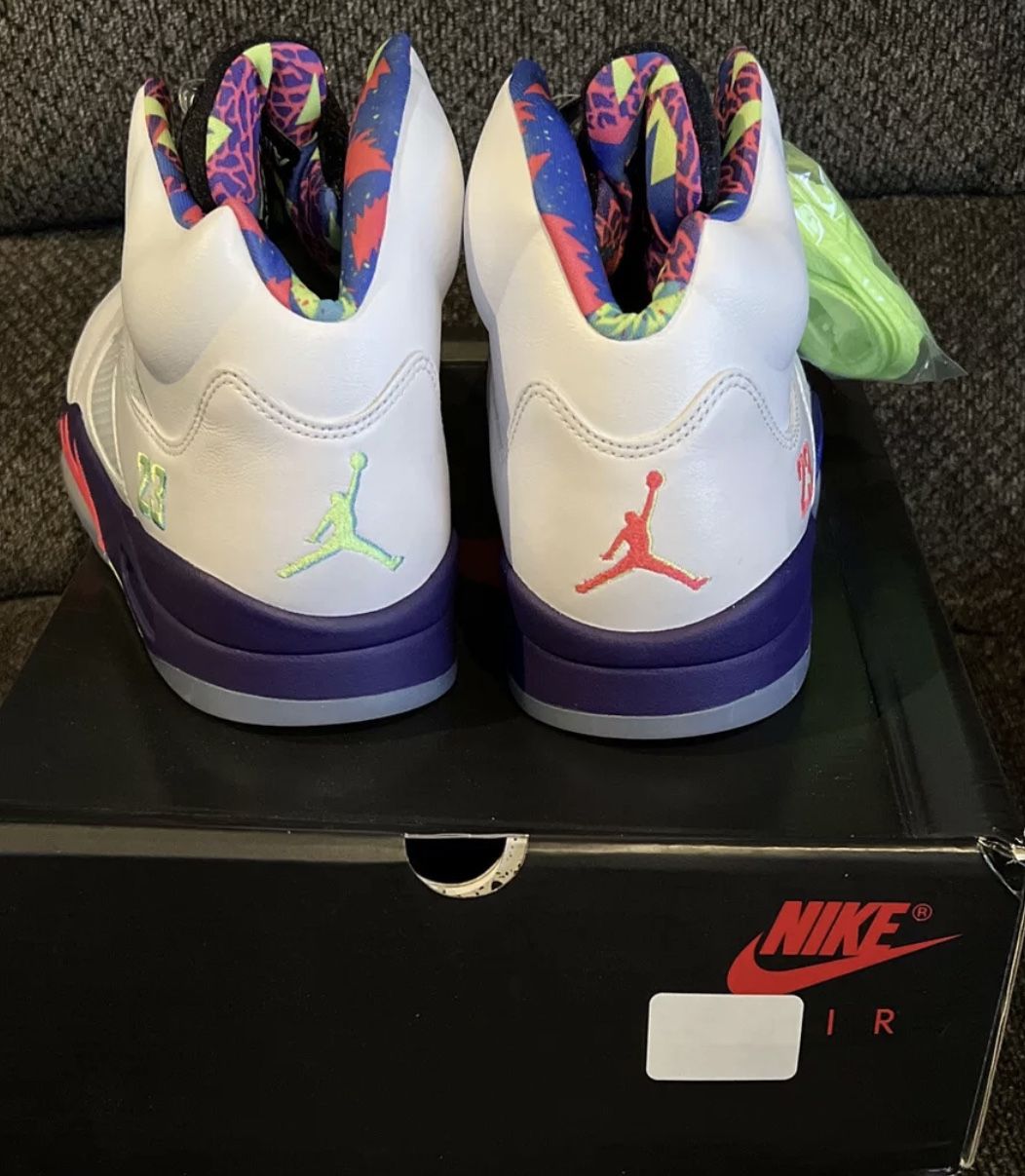Retro Jordan 5 Alternate Bel Airs Sz 11 display picture 3