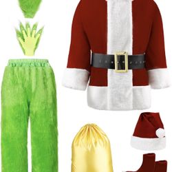 Grinch Outfit NEW NOT OPENED 