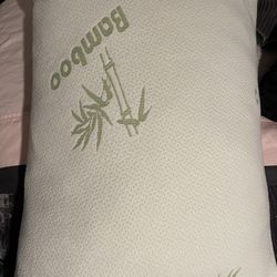 NEW Queen Bamboo Bed Pillow