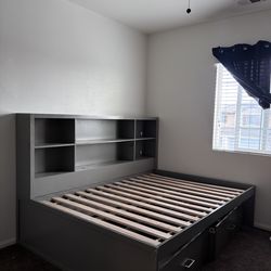 Bed and frame - need gone