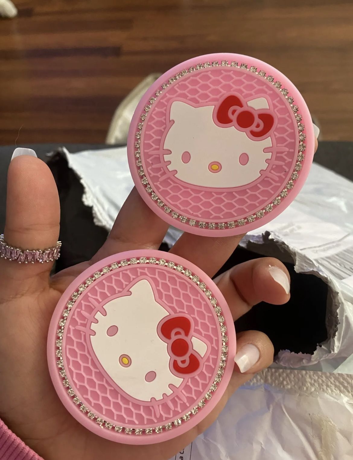 Hello Kitty Car Coasters 