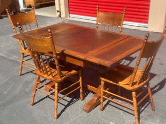 Vintage table and chairs