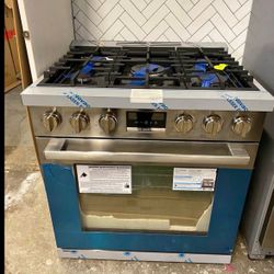 New 30” Bosch Dual Fuel Range 