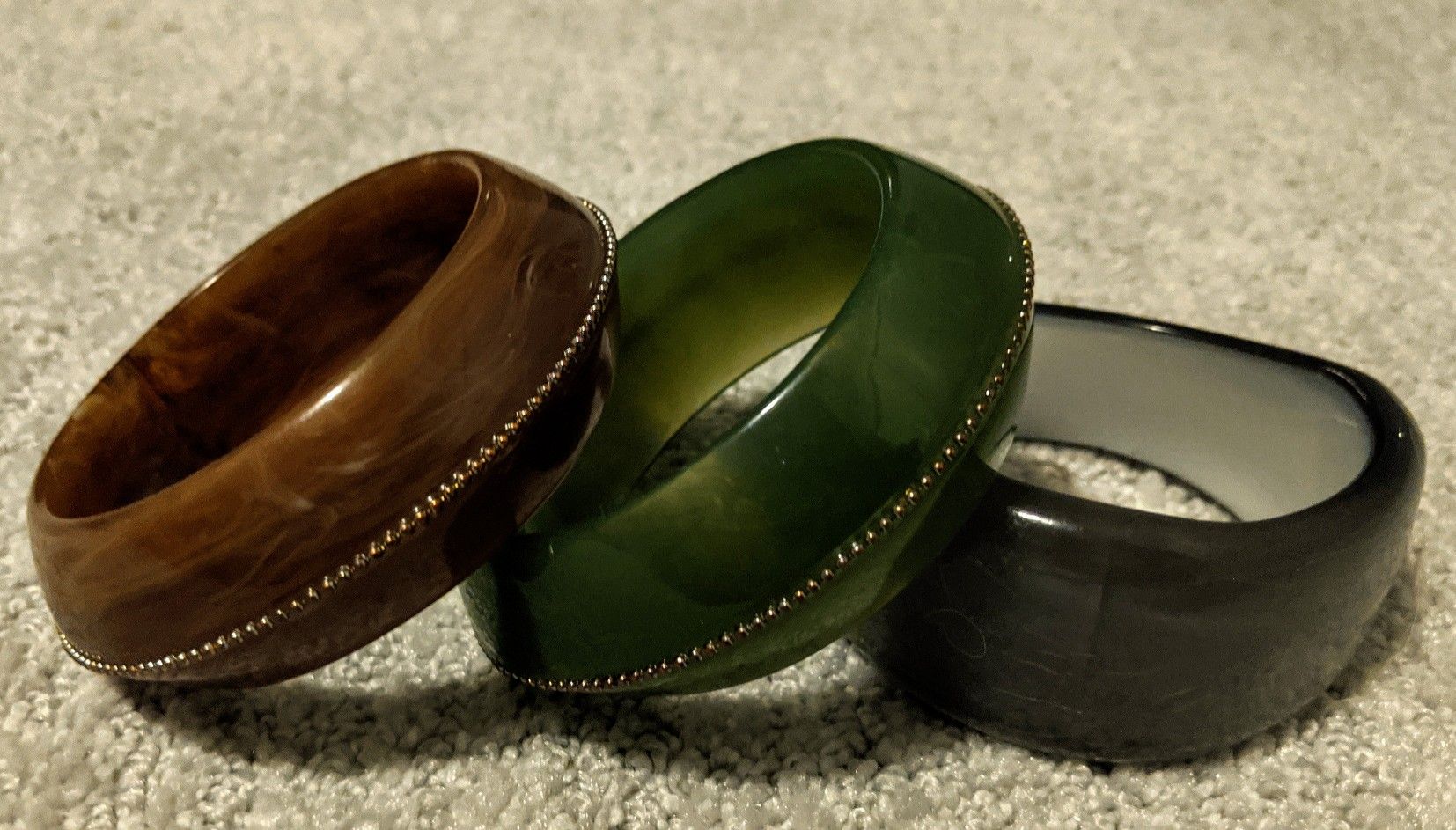 Retro / Vintage Chunky Bangle Costume Bracelets