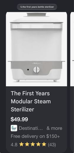 Bottle sterilizer