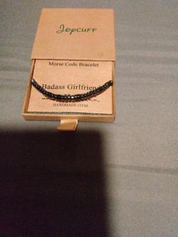 Joycuff Morse Code Bracelet