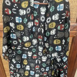 NWOT Star Wars Loungefly Black Yoda, R2D2 Wrap Sarong, Shawl, Stole, 71 x 43”